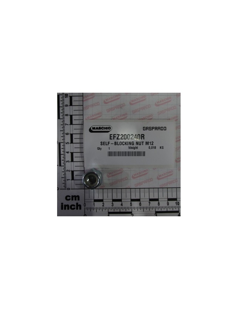 SELF-BLOCKING NUT M12