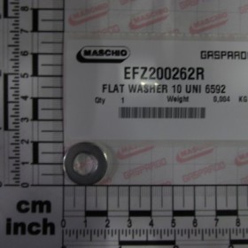 FLAT WASHER 10 UNI 6592