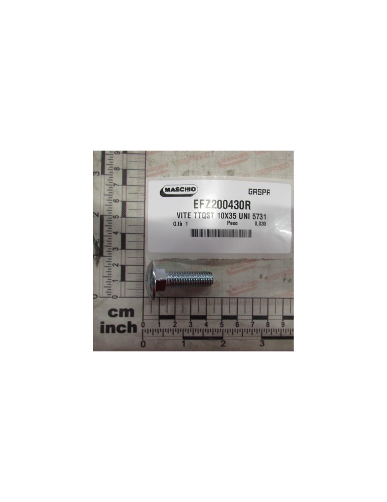 SCREW TTQST 10X35 UNI 5731