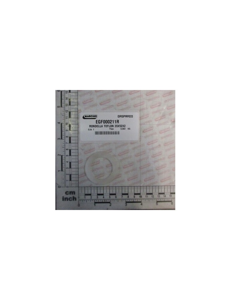 TEFLON WASHER 35X52X3