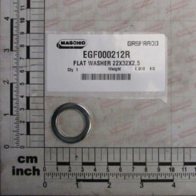 FLAT WASHER 22X32X2,5