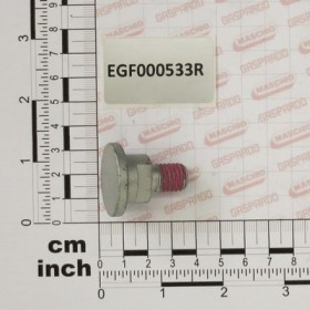 KNIFE SCREW M12X15