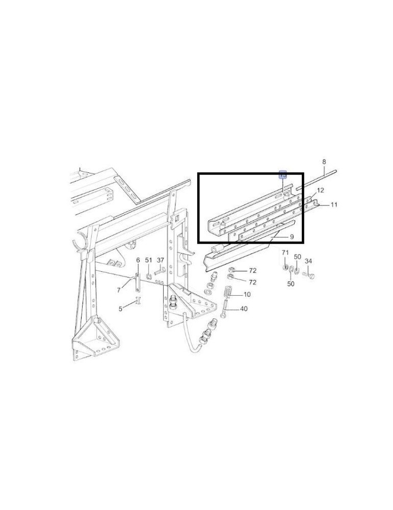 New Holland Suport 9811551