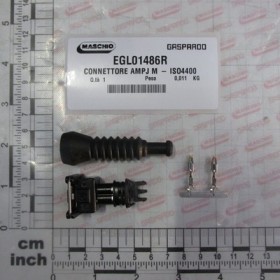 CONNECTOR AMPJ M - ISO4400
