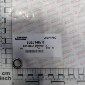 WASHER BONDED 1/8