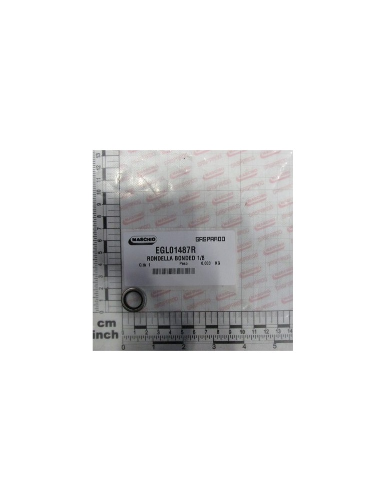 WASHER BONDED 1/8