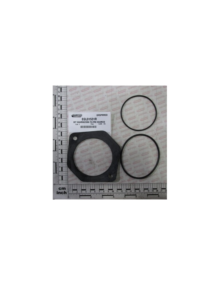 DRAIN FILTER SEALS KIT