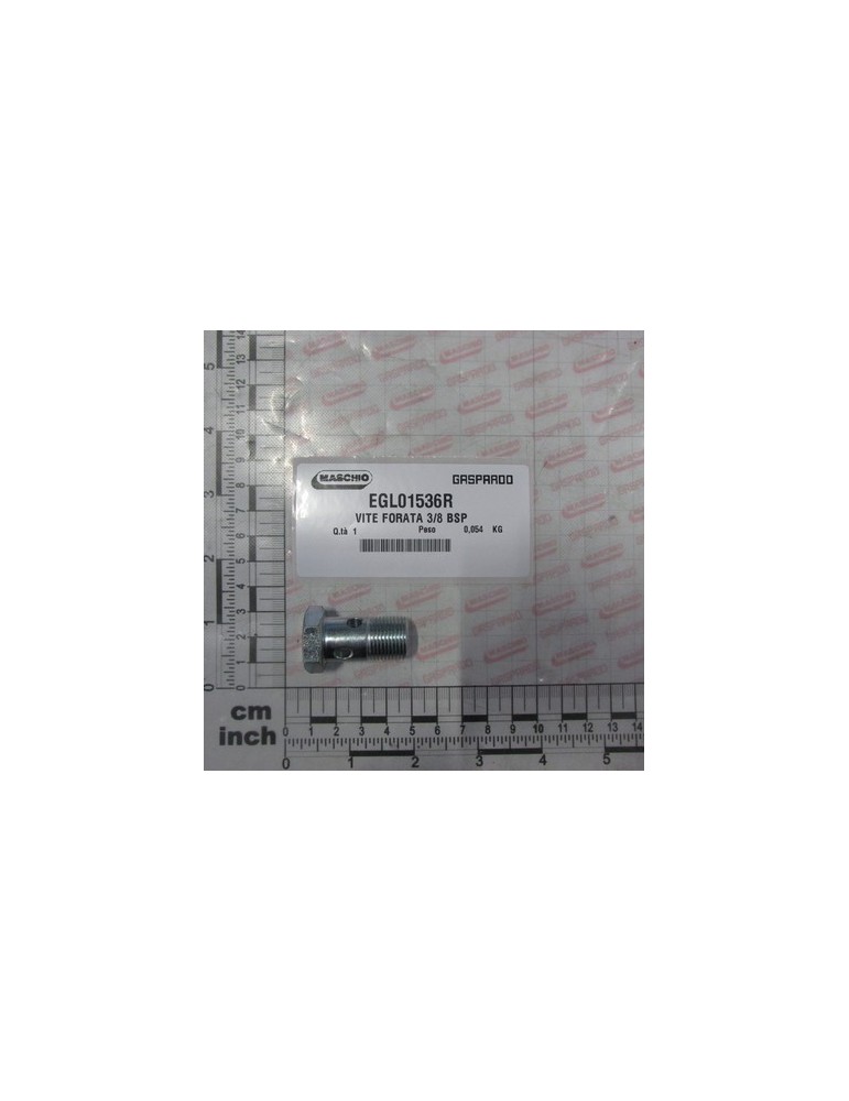 PERFORATED SCREW 3/8 BSP