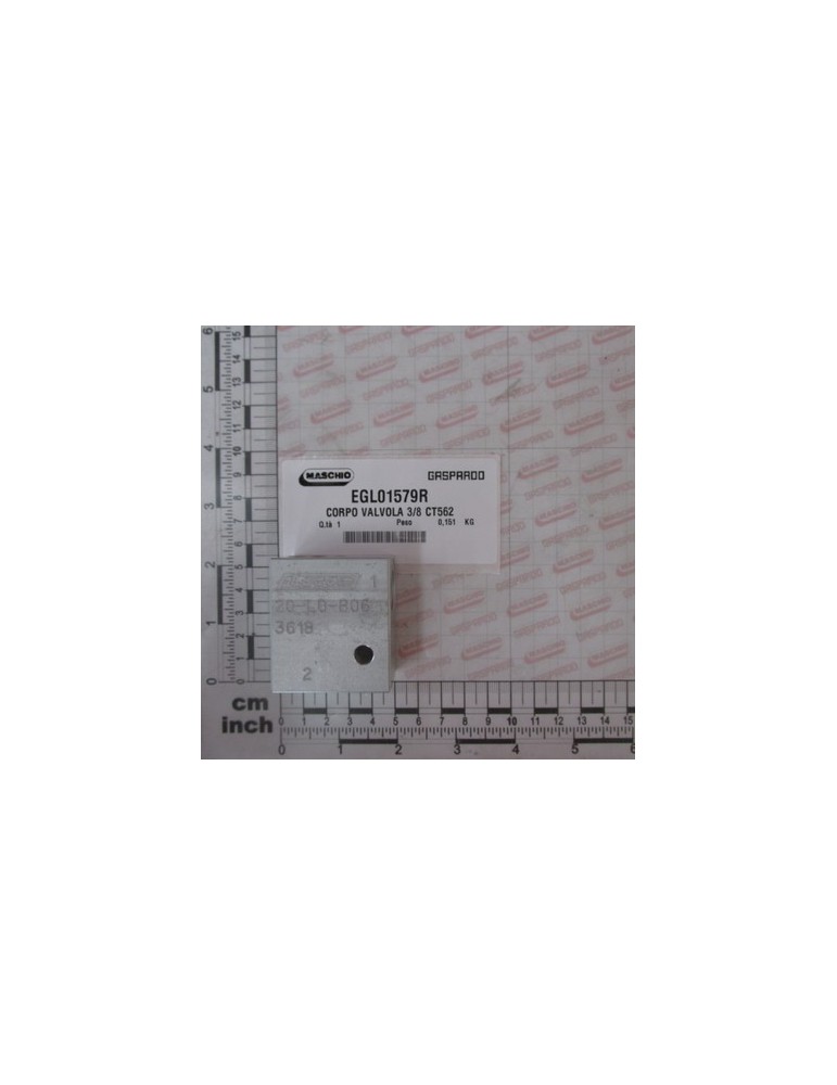 VALVE BODY 3/8 CT562