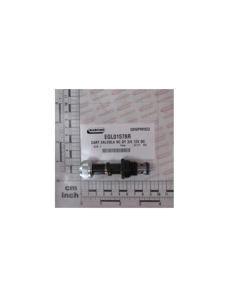 VALVE CARTRIDG. NC DT 3/8 12V