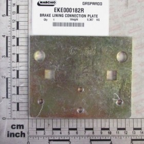 BRAKE LINING CONNECTION PLATE