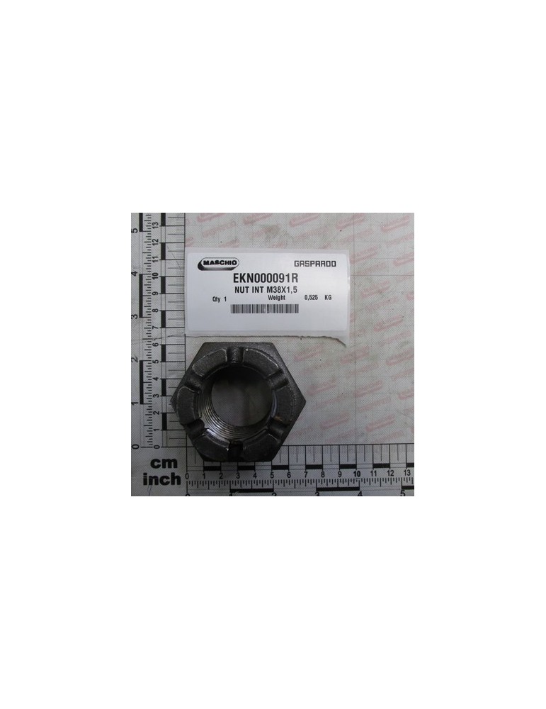 NUT INT M38X1,5