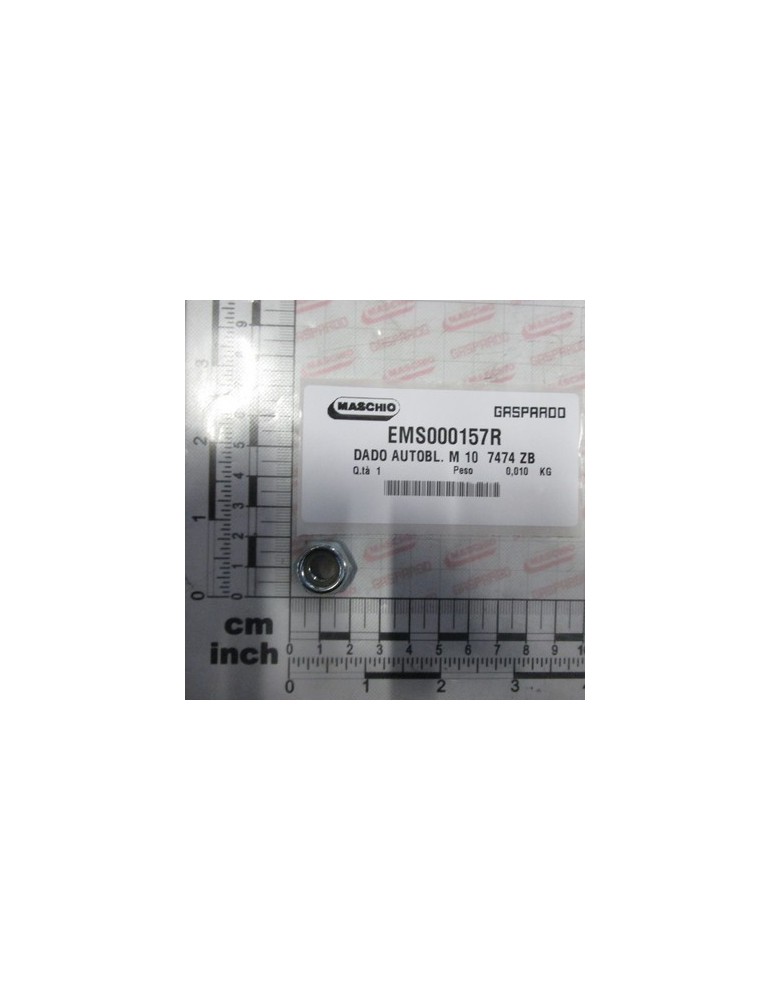SELF-LOCKING NUT M 10  7474 ZB