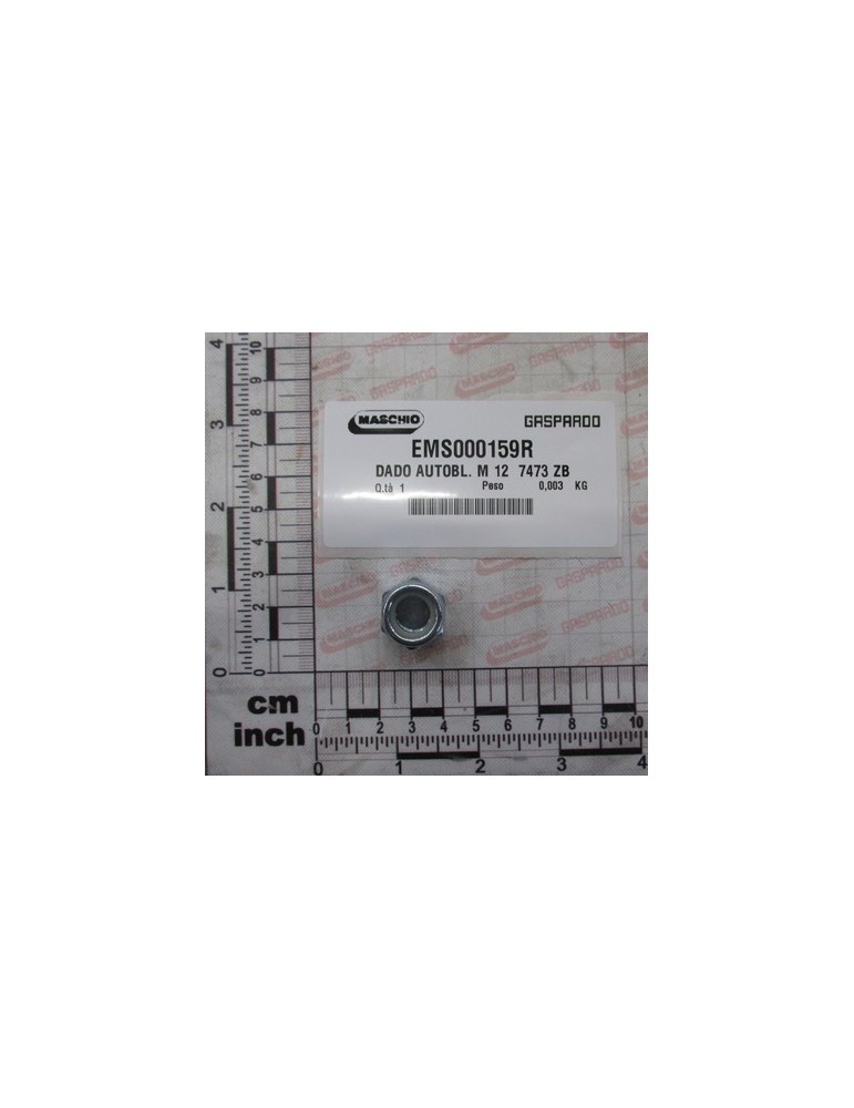 SELF-LOCKING NUT M 12  7473 ZB