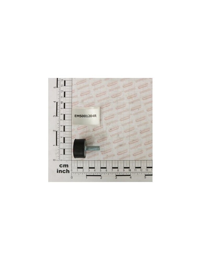 ANTI VIBRATION D.30 H-15 M8 X2