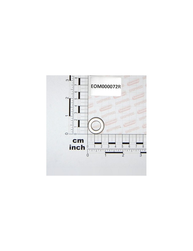 WASHER FLAT DM12 INOX UNI65