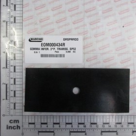 LOWER REAR RUBBER 4MM (FLEX.HO