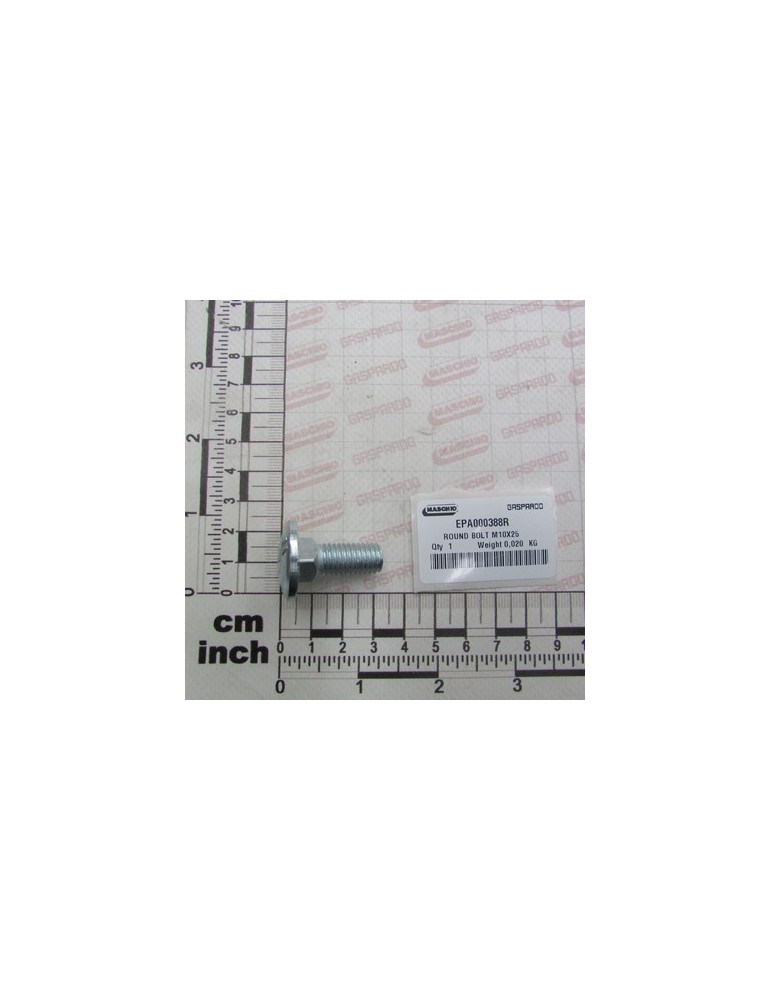 ROUND BOLT M10X25