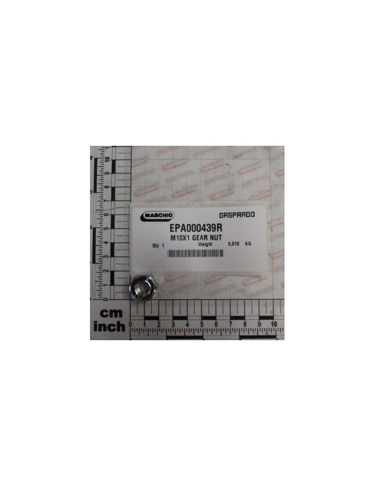 M10X1 GEAR NUT