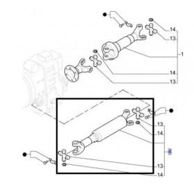 New Holland Cardan 87552416