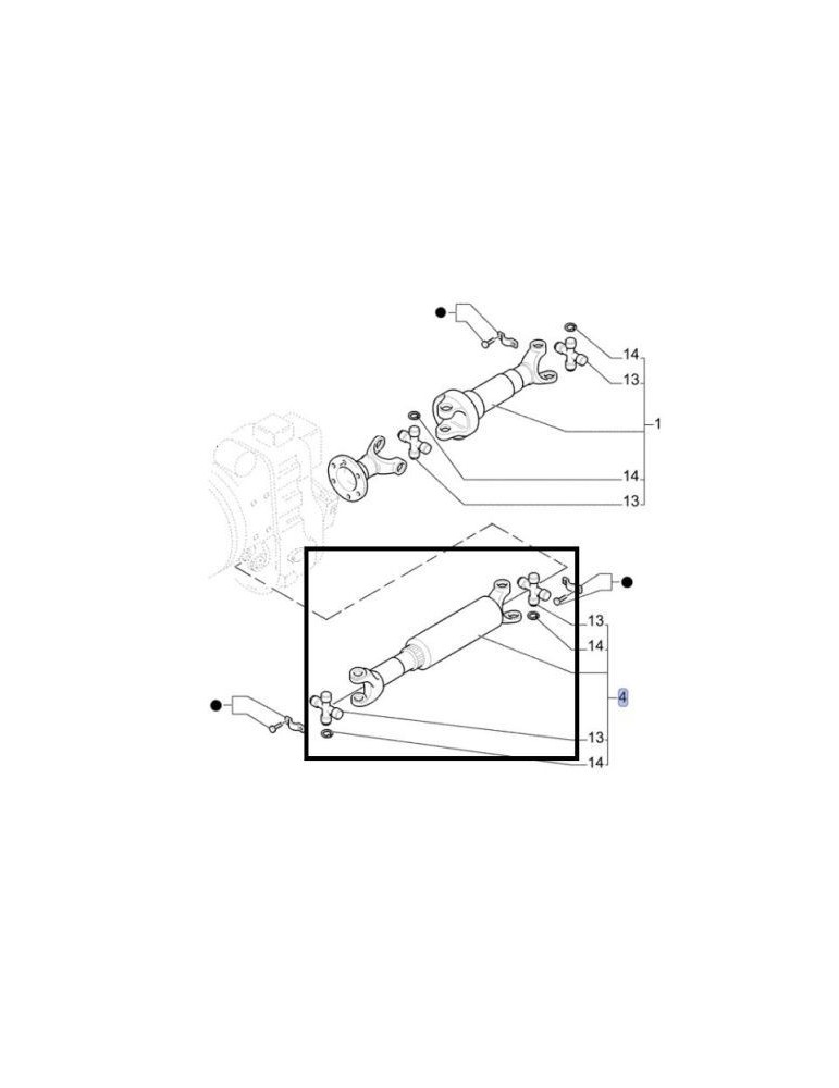 New Holland Cardan 87552416