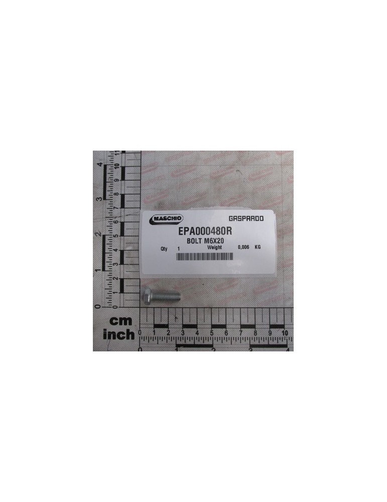 BOLT M6X20
