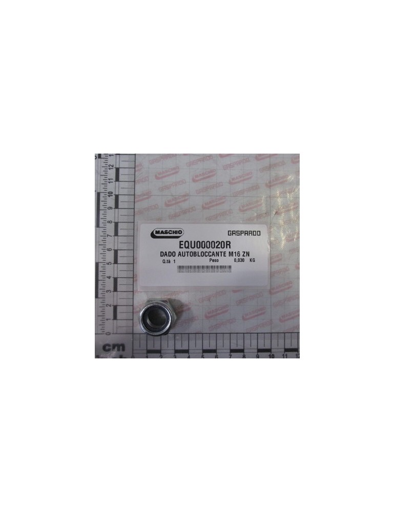 SELF-LOCKING NUT M16 ZN
