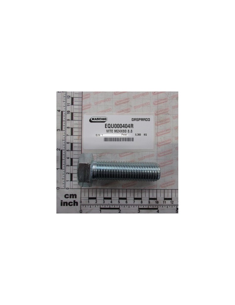 SCREW M24X80 8.8