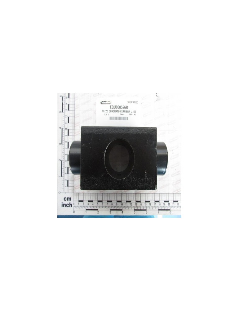 SQUARE PIECE HINGE LENGHT 155
