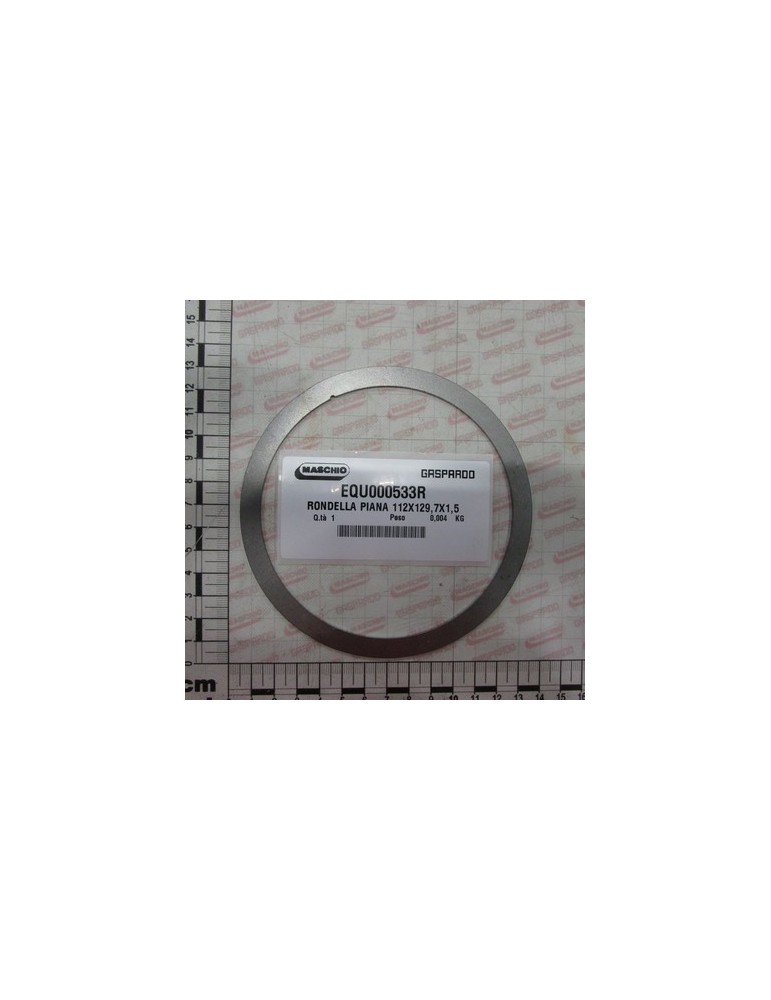 FLAT WASHER 112X129,7X1,5