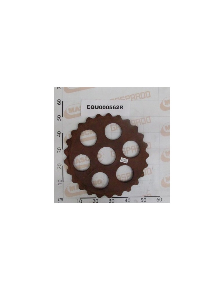 TOOTHED HOLED DISC Ã520/70