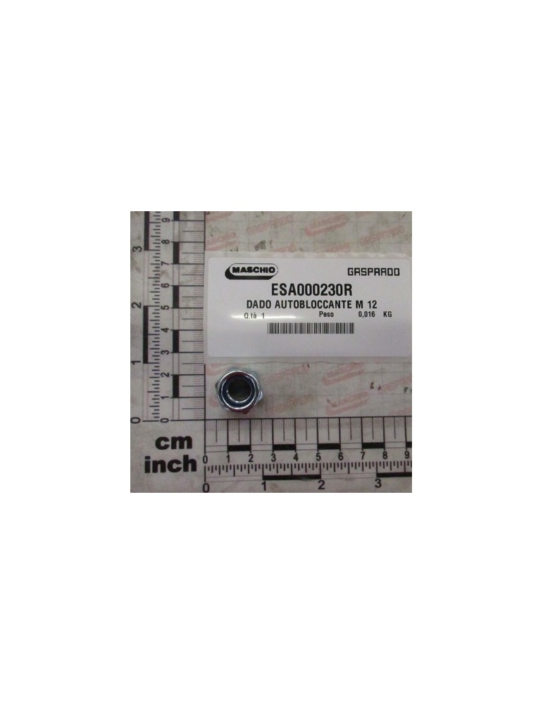 SELF LOCKING NUT M 12