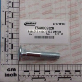 BOLT M12X70 10.9 DIN 603