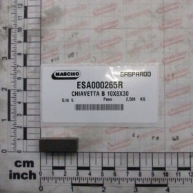 KEY B 10X8X30