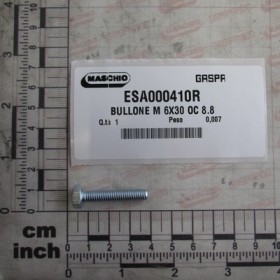 BOLT M 6X30 OC 8.8