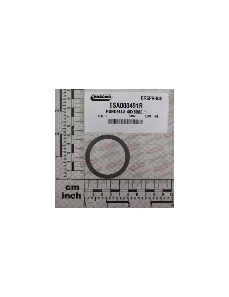 WASHER 40X50X0.1