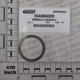 WASHER 40X50X0.3