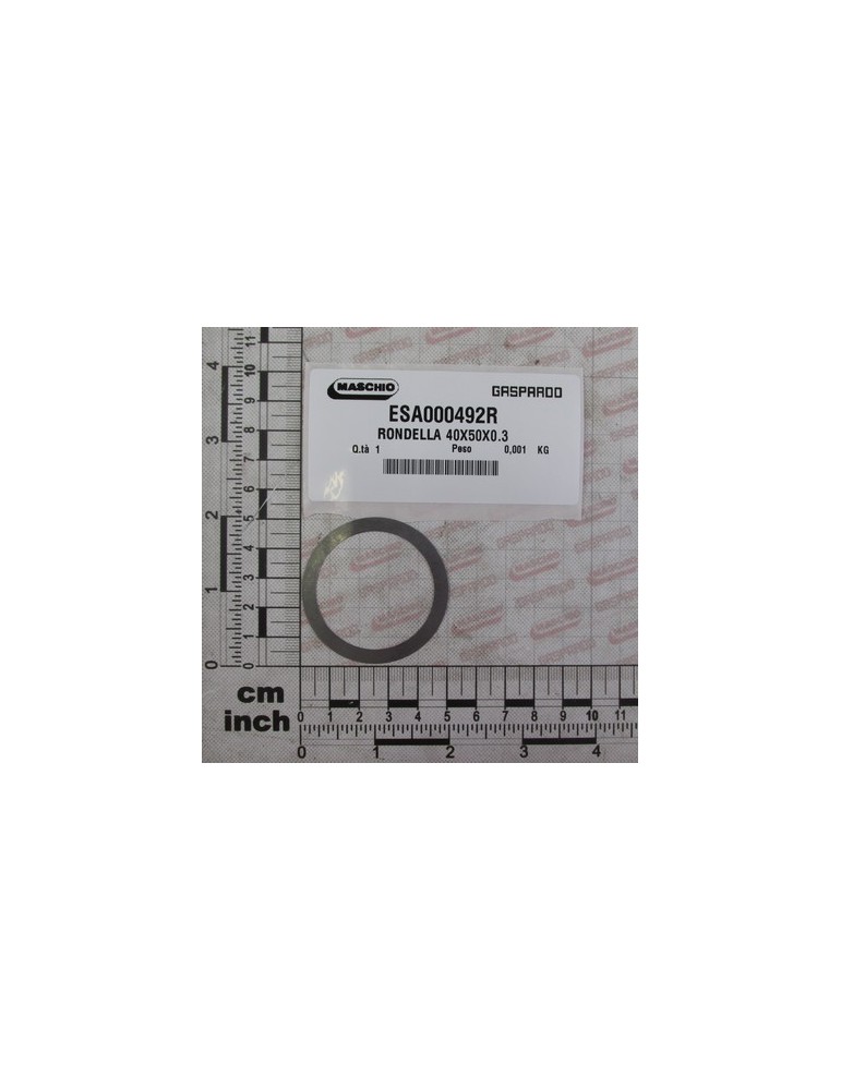 WASHER 40X50X0.3