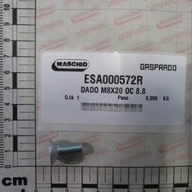 NUT M8X20 OC 8.8