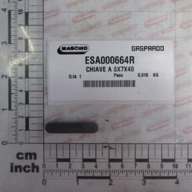 KEY A 8X7X40