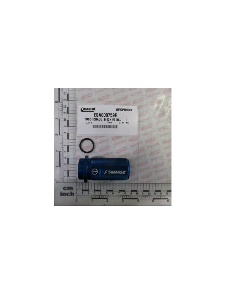 HYDRAULIC HOSE M22X1/2 BLUE -1