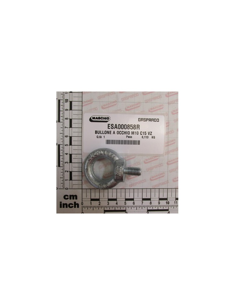 EYE BOLT M10 C15 VZ