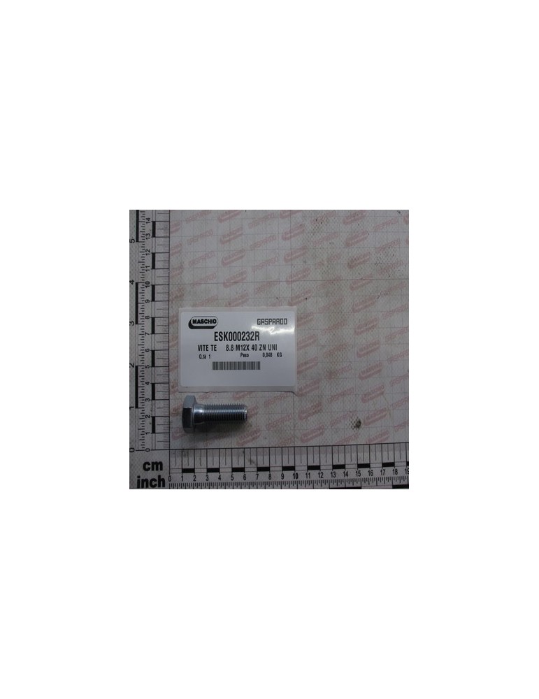 BOLT TE     8.8 M12X 40 ZN UNI