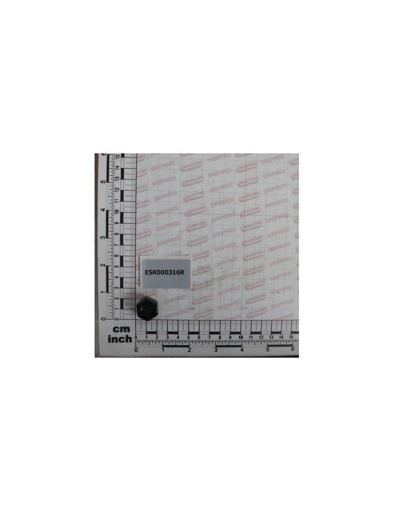 NUT E   M12     BR 10 UNI5587