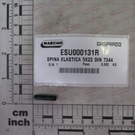 ELASTIC PIN 5X22 DIN 7344