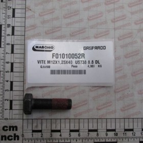 SCR. M12X1,25X40  U5738  8.8DL