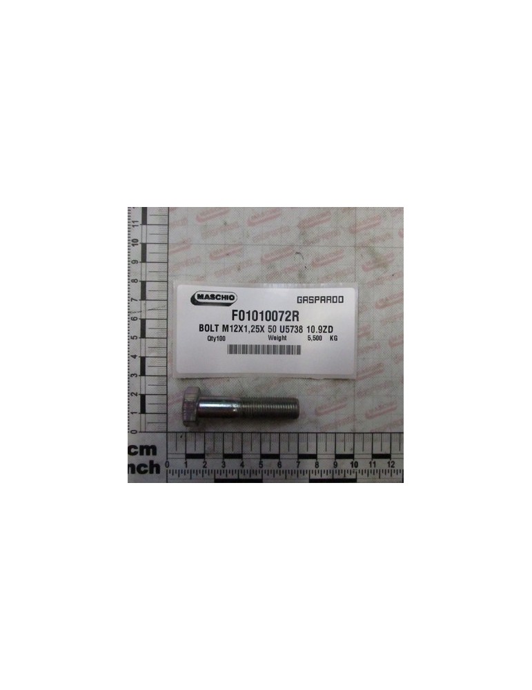 BOLT M12X1,25X 50 U5738 10.9ZD
