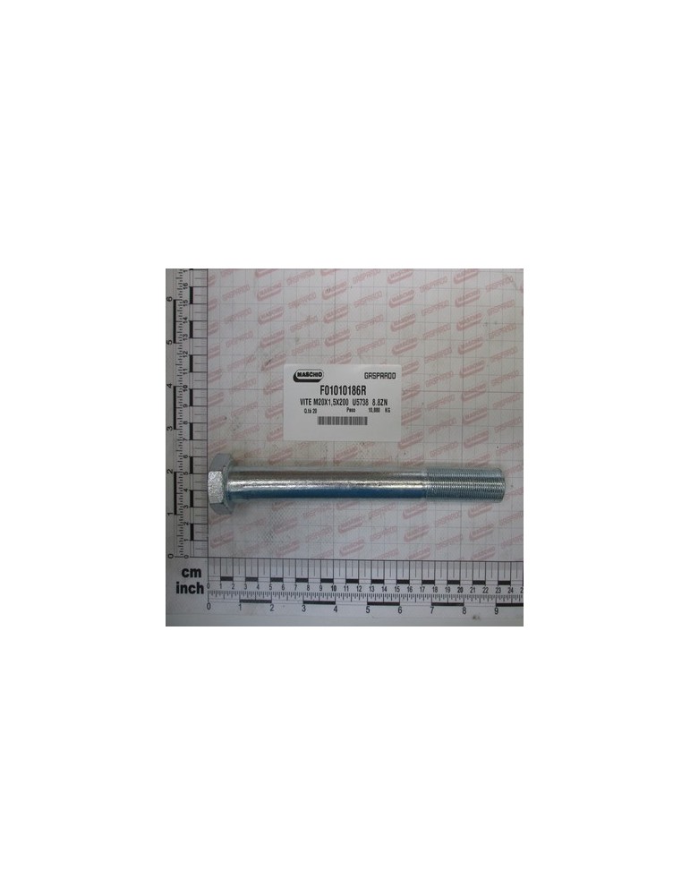 SCR. M20X1,5X200  U5738  8.8ZN