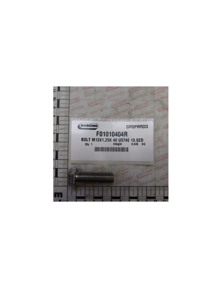 BOLT M12X1,25X 40 U5740 10.9ZD