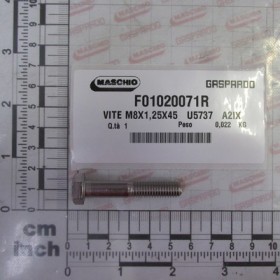 SCR. M8X1,25X45   U5737   A2IX